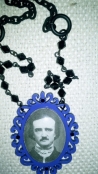 Hand-Crafted Poe Cameo Necklace