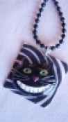 Cheshire Cat Necklace  Cheshire Cat Necklace