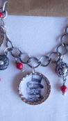 Vintage Bottle Cap Charm Bracelet 