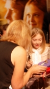 Presenting "Lucky Charms" to Dakota Fanning