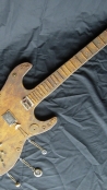 "Steam Punker" Mixed Media Guitar