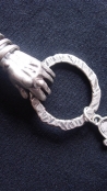 Vintage Hand Necklace 