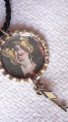 Vintage Bottle Cap Necklace