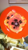 O'Keeffe Flower Plate