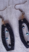 "Three Planets" Earrings "Three Planets" Earrings